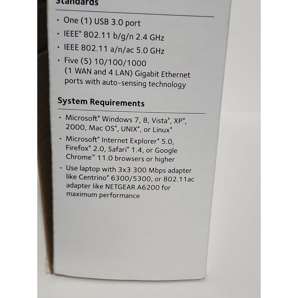 NETGEAR R6250 Smart WiFi Router AC1600 Dual Band Gigabit - Picture 7 of 13